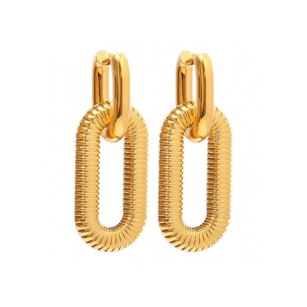 Hoop earrings