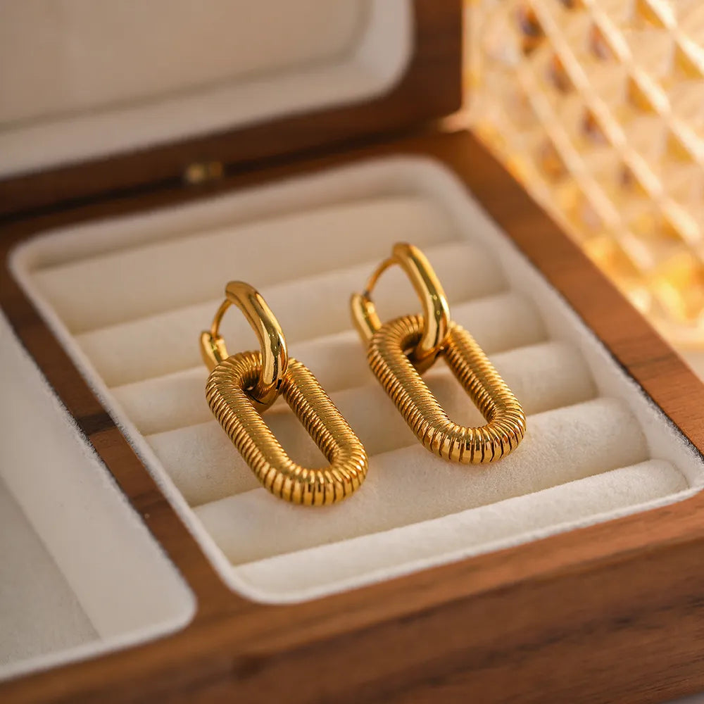 Hoop earrings